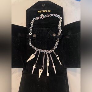 Vintage Pianegonda 16” Sterling silver necklace